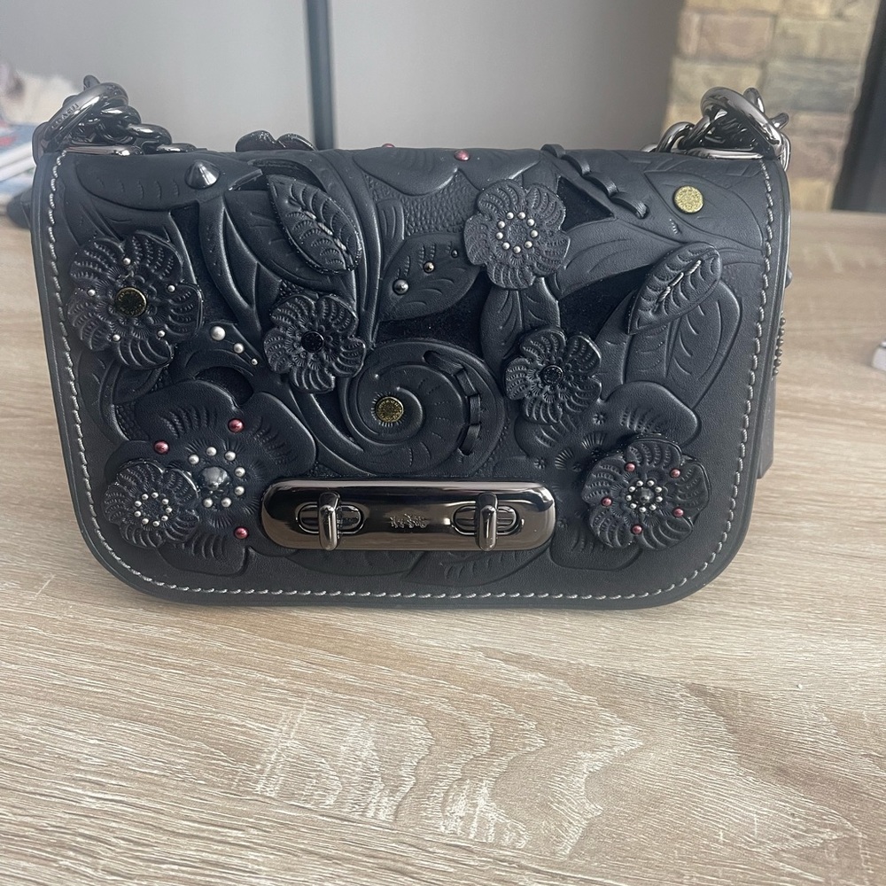 Vintage Coach Flower Crossbody